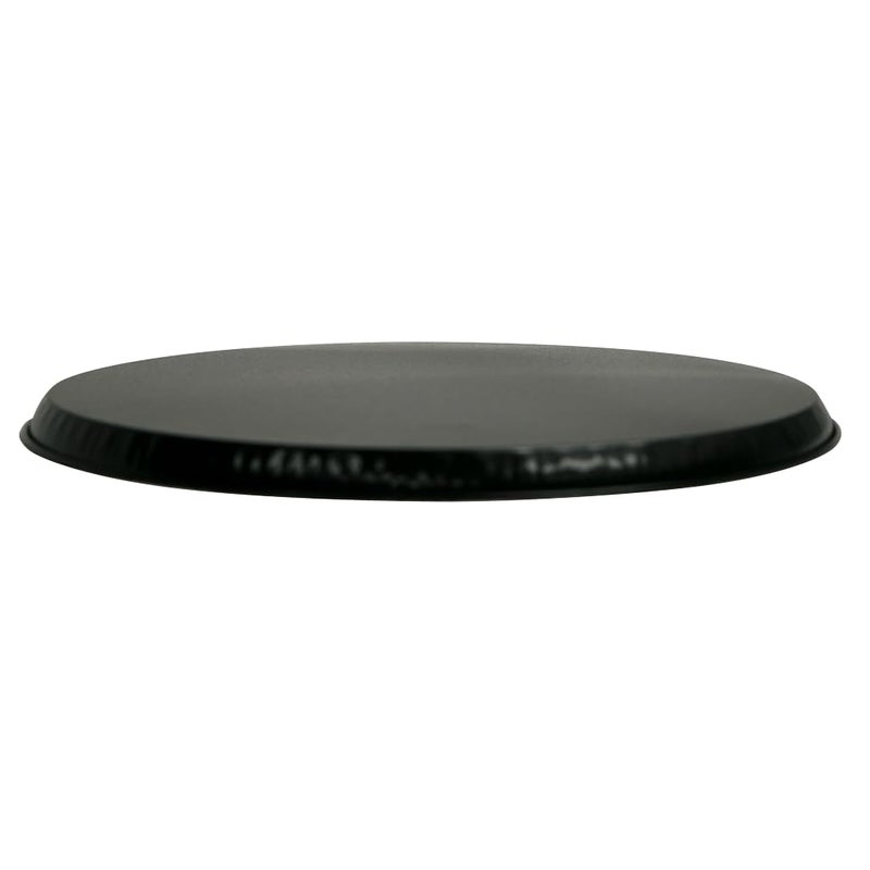 Range Kleen Black Round Burner Kovers Set of 4 - Image 2